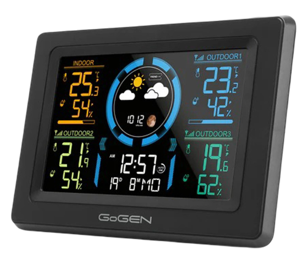 Gogen Stacja pogodowa GOG-ME3397B - 1513023 - zdjęcie 5